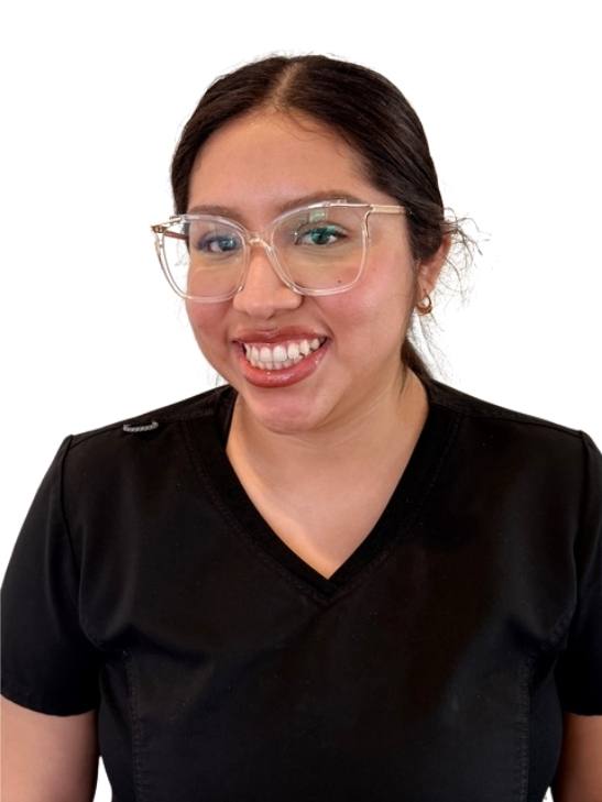 Lacey with white background